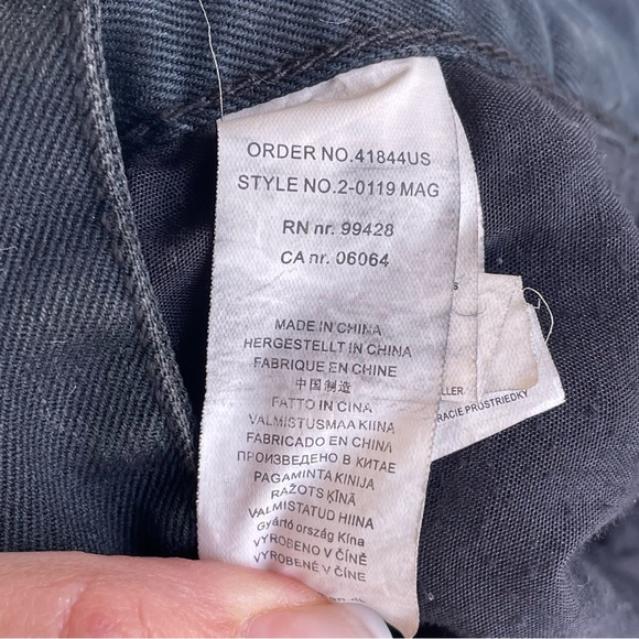 Shine Original black mens jeans 33x32 slim fit - Picture 7 of 12